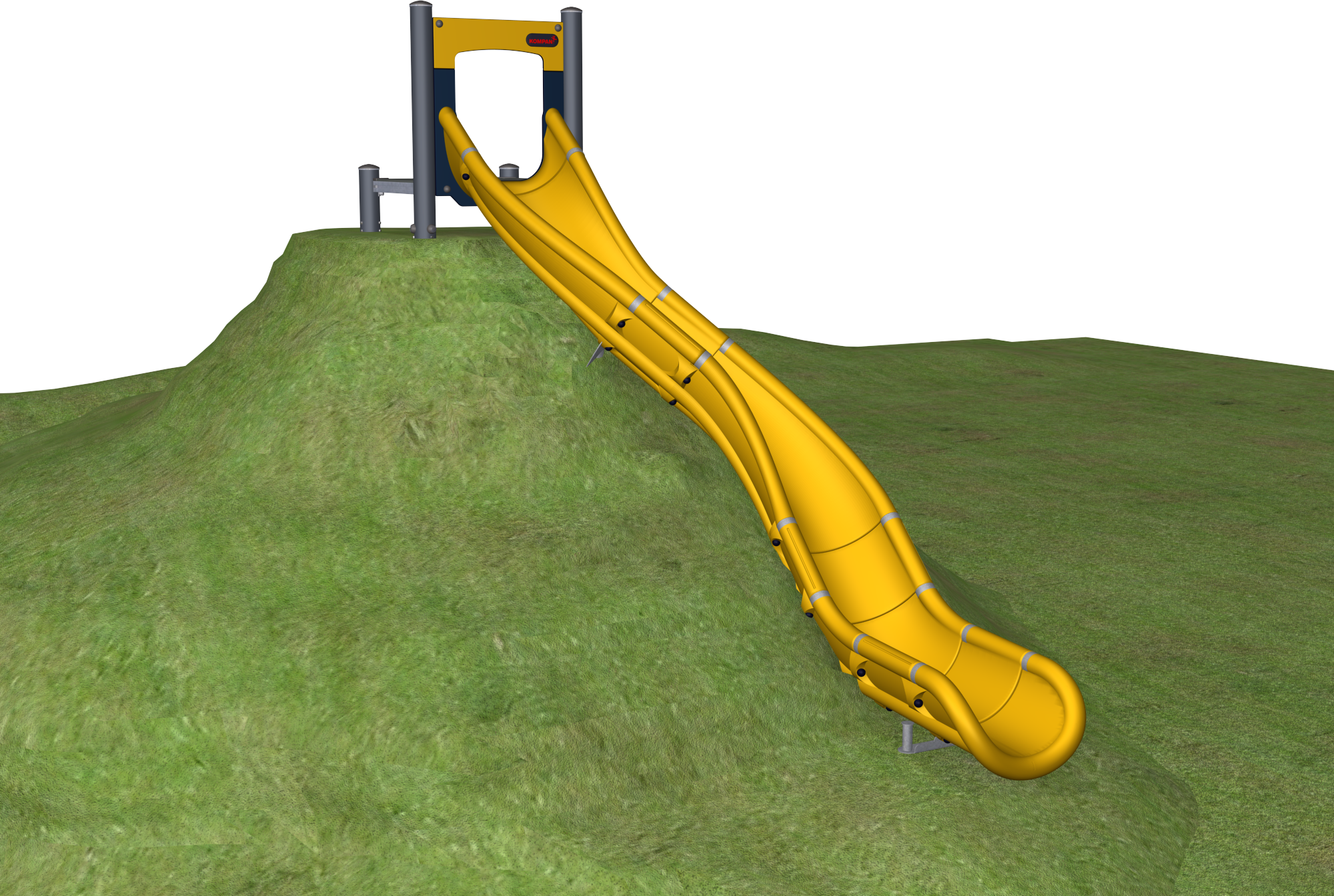 EMBANKMENT SLIDE CURVED