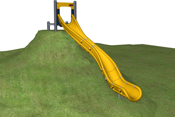 EMBANKMENT SLIDE - CURVED