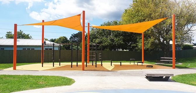 Cooper Park Fitness Area