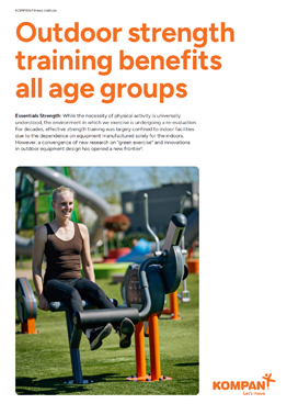 Outdoor Strength Training Benefits All Age Groups
